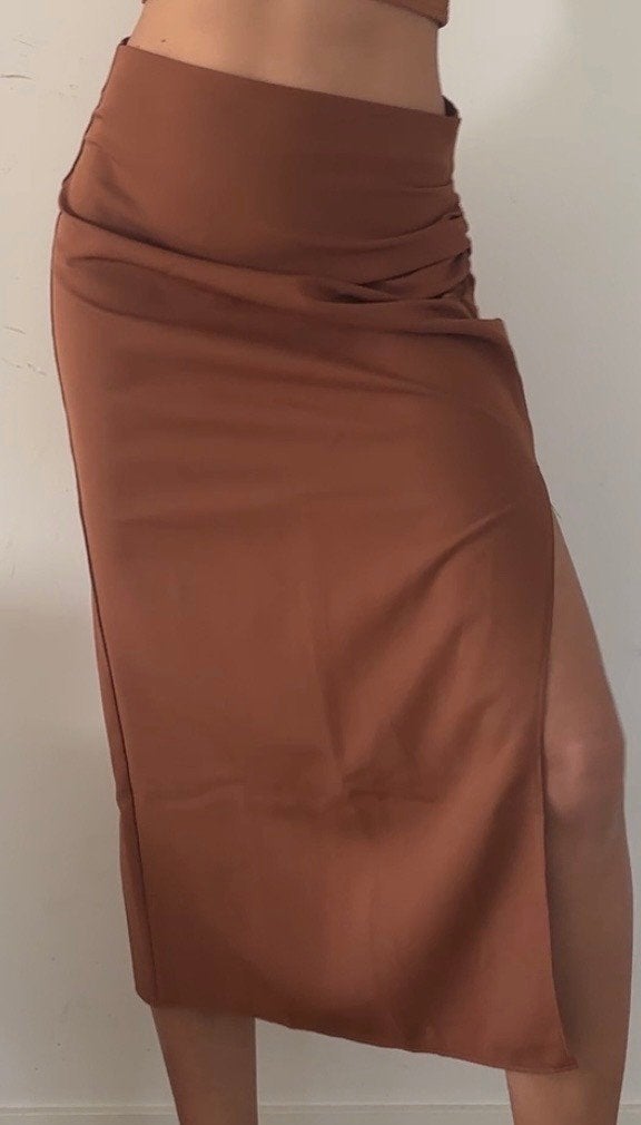 Dark Nude Skirt – Size 40 – €49.99 Zara, Verzenden, Nieuw, Maat 38/40 (M), Beige