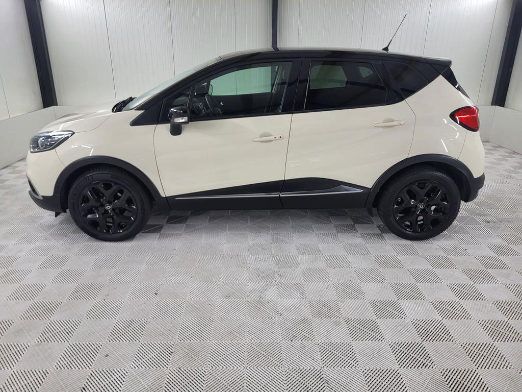 Renault Captur 0.9 TCe Dynamique, Trekhaak, Navigatie, Voorwielaandrijving, Stof, Gebruikt, Zwart