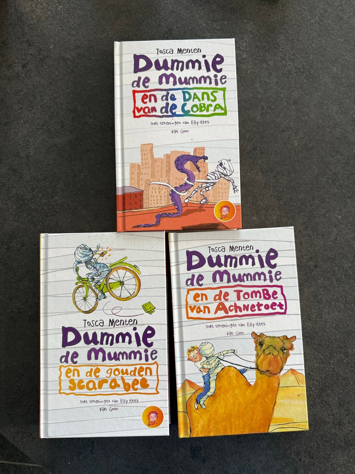 3 Dummie de Mummie boeken, Ophalen of Verzenden, Zo goed als nieuw, Fictie