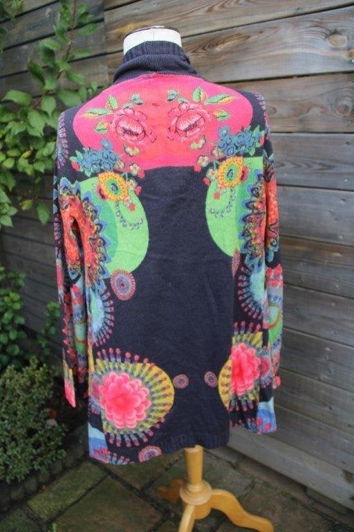 Vest grijs/ kleur Desigual mt L Winter Vaste prijs, Kleding | Dames, Maat 42/44 (L), Ophalen of Verzenden, Zo goed als nieuw, Desigual