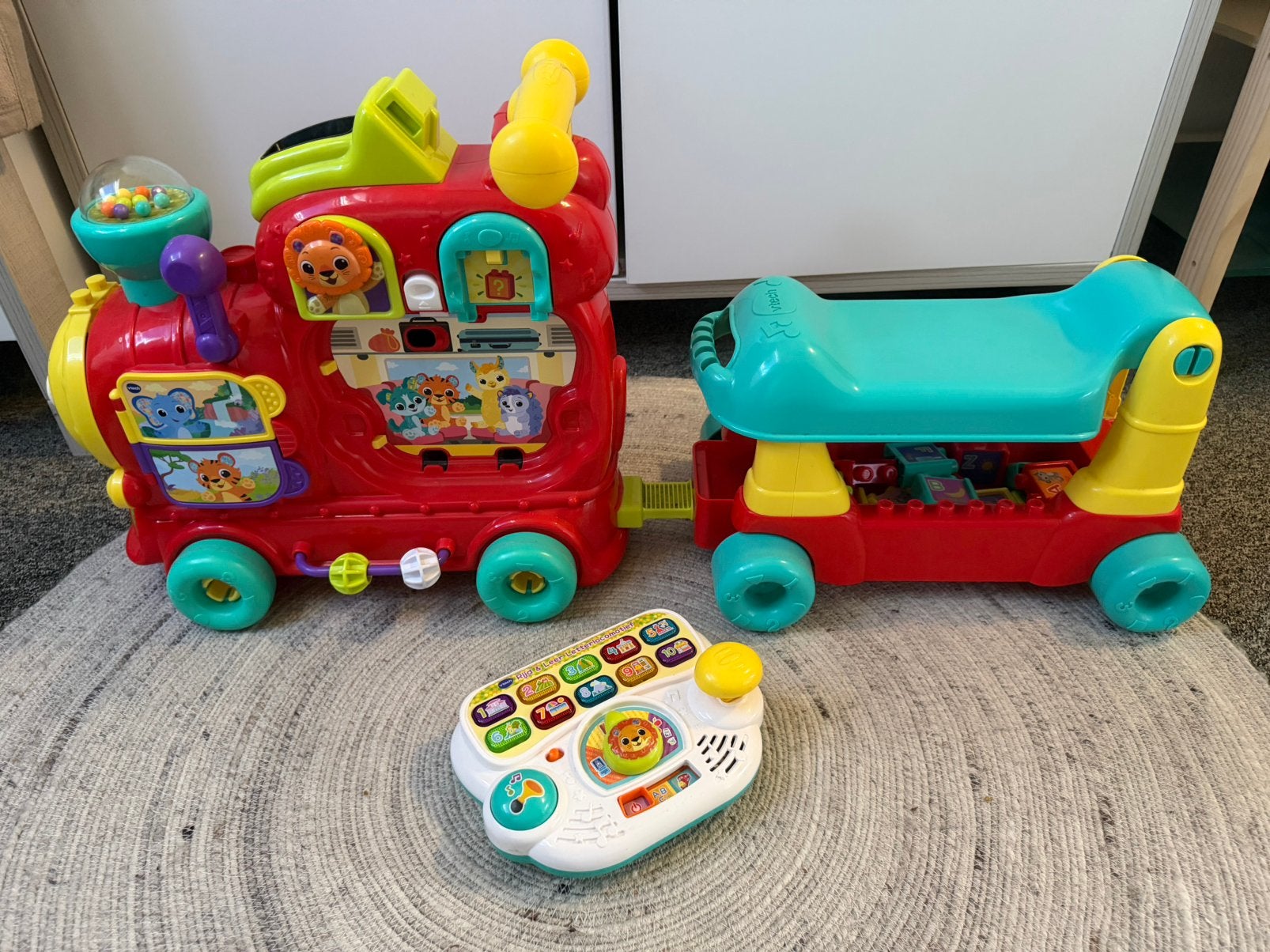 VTech speelgoed trein, Ophalen, Zo goed als nieuw, 6 maanden tot 2 jaar