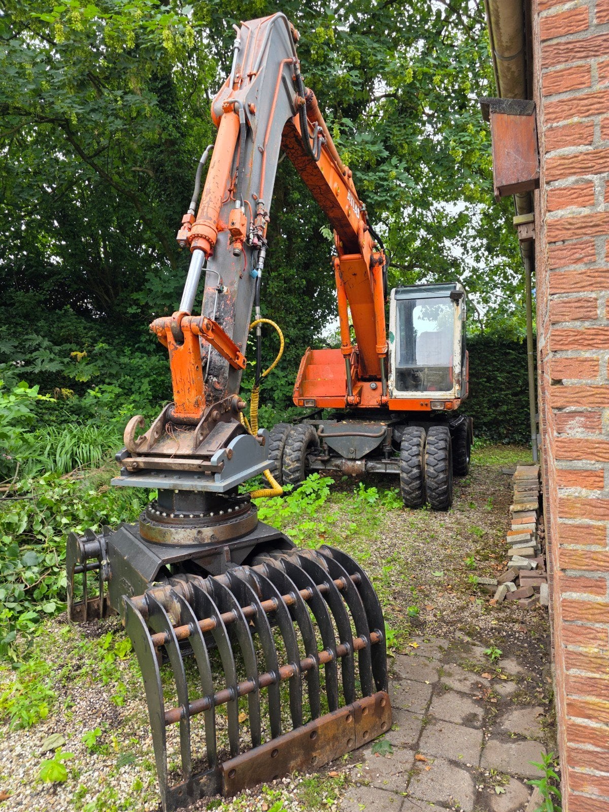 Atlas 1404M uit 1998 met kenteken en kiep functies, Ophalen, Gebruikt