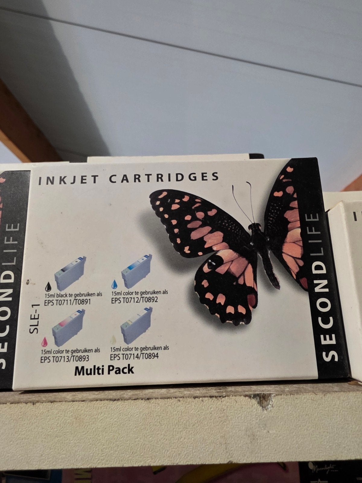 Second Life Inkjet Cartridges Multi Pack - EPS T0711-T0894, Cartridge, Nieuw, Ophalen of Verzenden, Onbekend