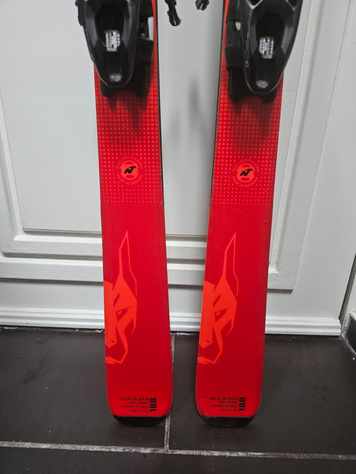 170cm NORDICA DOBERMANN SPITFIRE ALL SNEEUW  CARVE WOODCORE, 160 tot 180 cm, Ophalen of Verzenden, Zo goed als nieuw, Carve