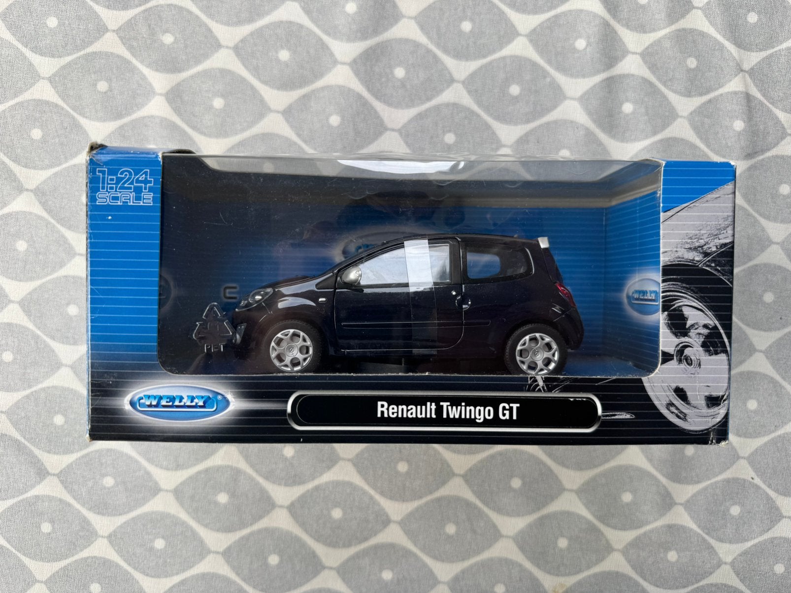 Welly Renault Twingo GT 1:24 – die-cast modelauto, Ophalen of Verzenden, Gebruikt, Auto, Welly