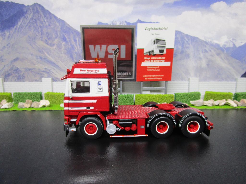 Wsi 01-4876 Volvo F12 Globetrotter 6x2 , Kaasa Transport, Hobby en Vrije tijd, Modelauto's | 1:50, Ophalen, Nieuw, Bus of Vrachtwagen