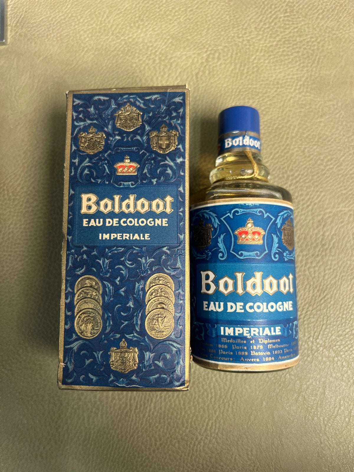 Boldoot Eau de Cologne Imperiale - Vintage Flesje, Ophalen of Verzenden, Zo goed als nieuw