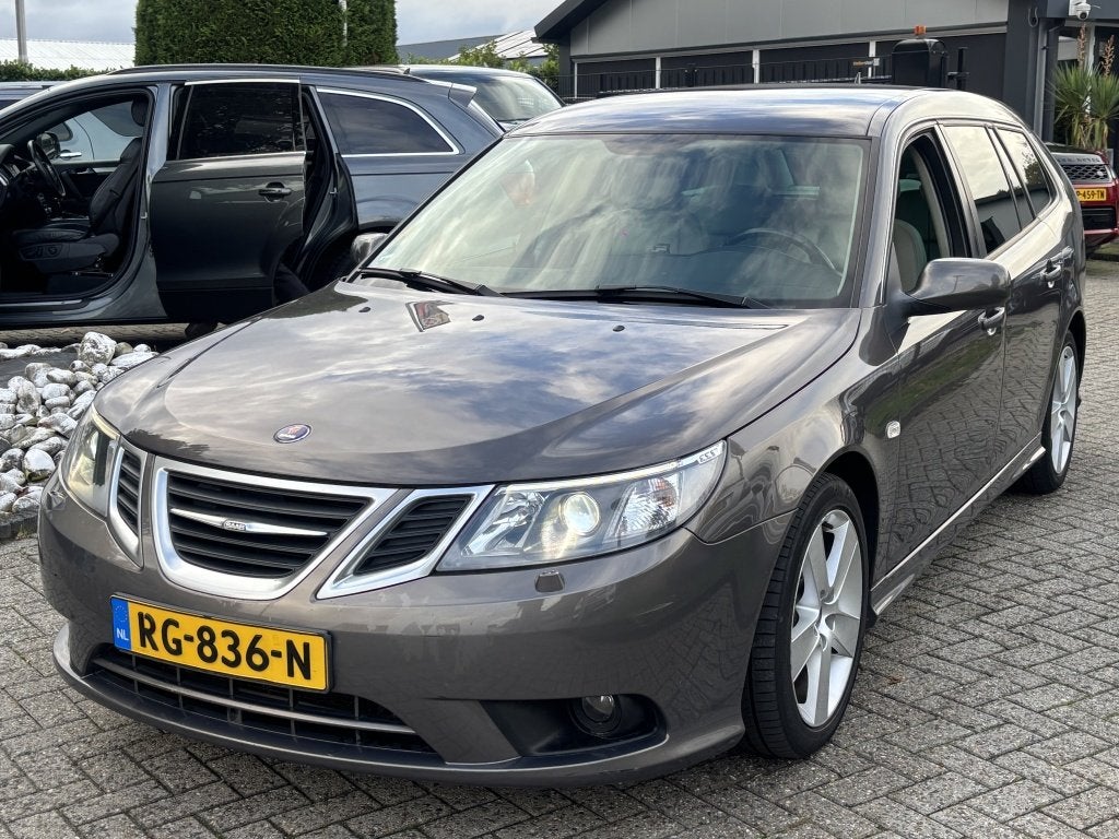 Saab 9-3 Sport Estate 1.9 TiD Aut Vector 2008 Onderhoudshist, Auto's, Automaat, Gebruikt, 4 cilinders, Diesel