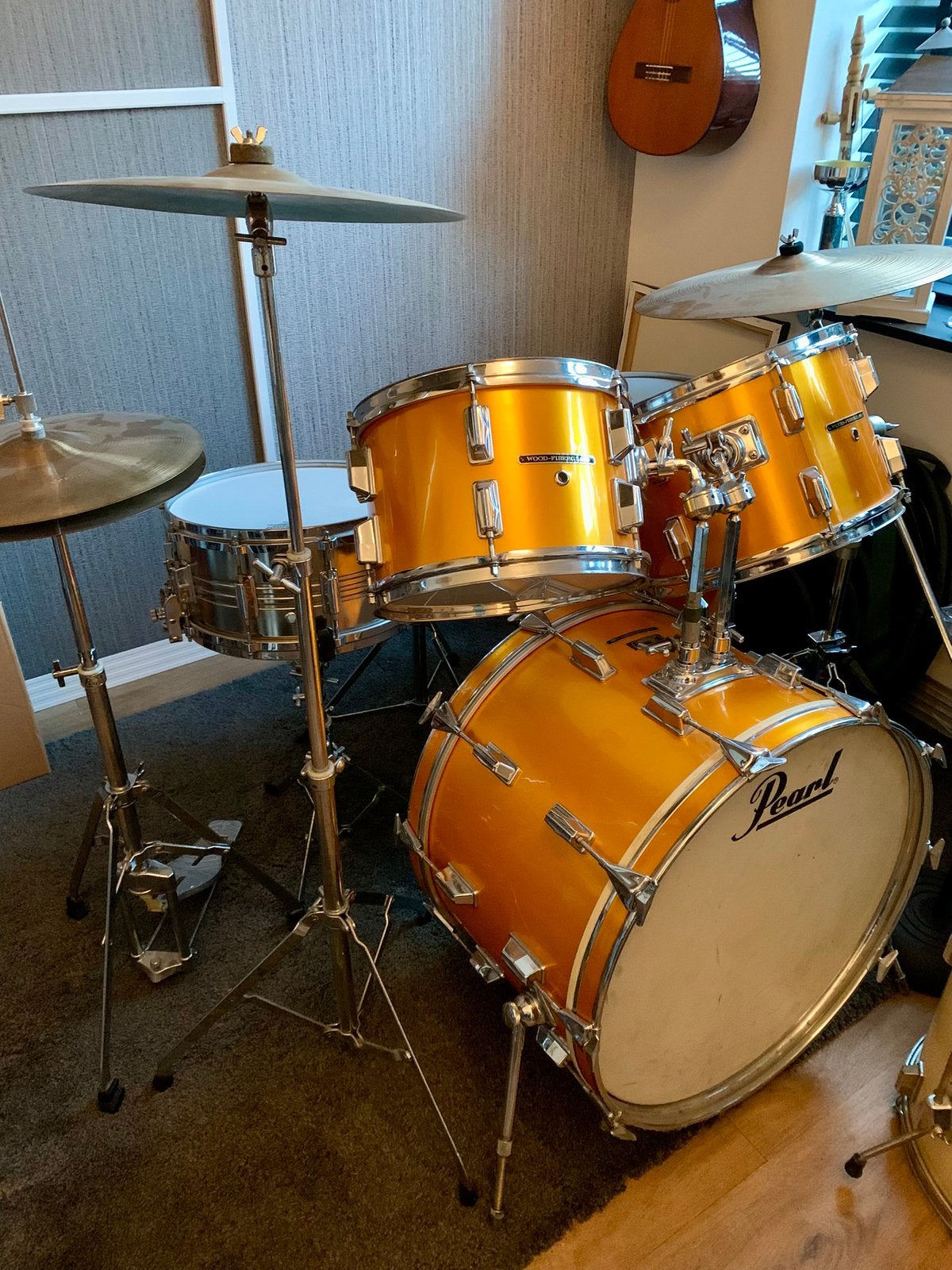 Pearl Wood-Fiberglass 70s, Ophalen, Gebruikt, Pearl