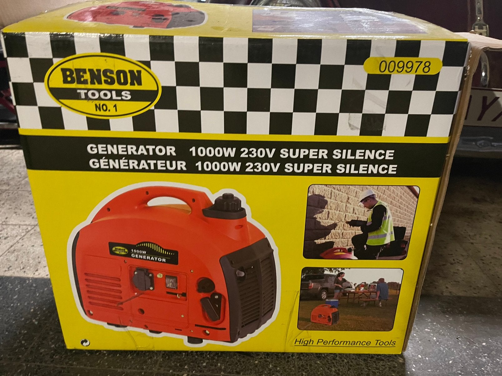 Benson stille generator, Caravans en Kamperen, Caravan accessoires, Zo goed als nieuw, Ophalen