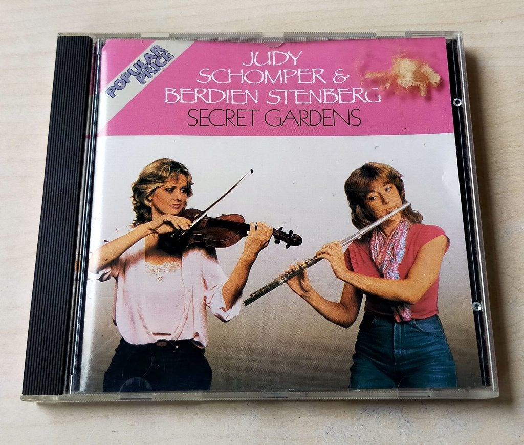 Judy Schomper & Berdien Stenberg - Secret Gardens CD 1980/8?, Ophalen of Verzenden, Gebruikt