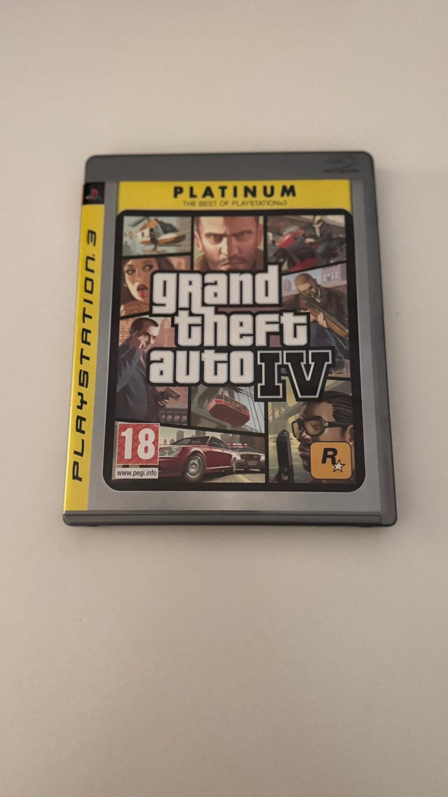 Grand Theft Auto IV (GTA 4) Platinum Ps3 IN GOEDE STAAT, Avontuur en Actie, Vanaf 18 jaar, 1 speler, Ophalen of Verzenden
