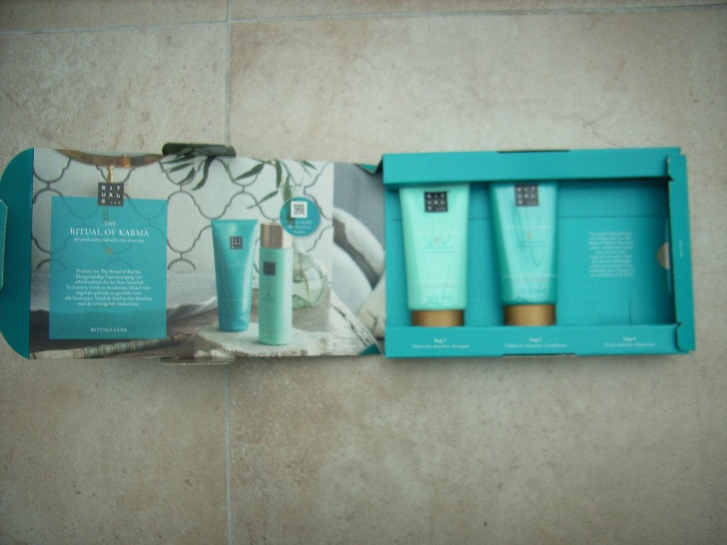 Rituals of Karma set haarverzorging: shampoo +conditioner, Ophalen of Verzenden, Nieuw, Shampoo of Conditioner