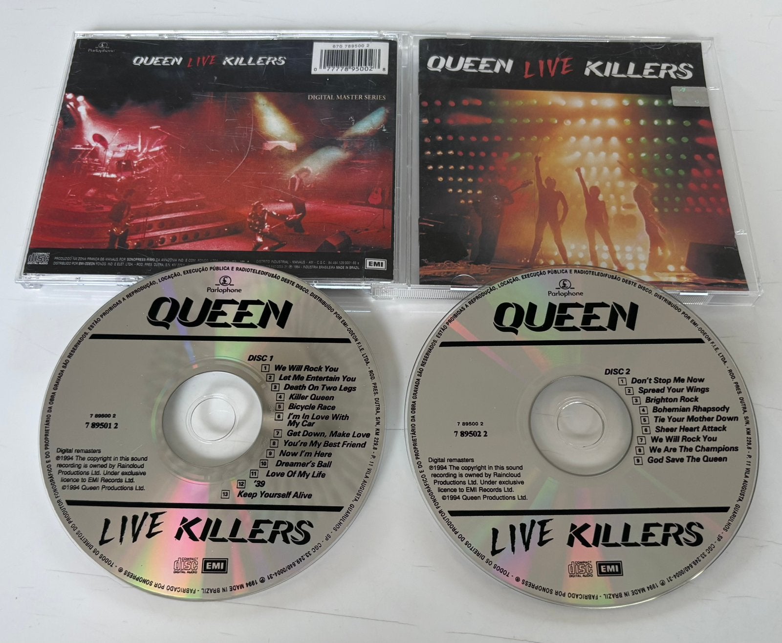 Queen - Live killers (RARE, 2cd, Brasil / nieuwstaat), Ophalen of Verzenden, Gebruikt, Poprock