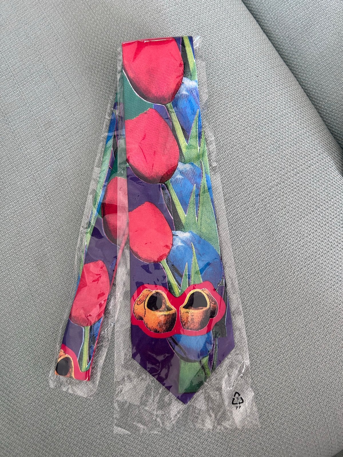 Nieuw Joseph Bôut Tulpen Stropdas tulp Made in Holland, Ophalen of Verzenden, Nieuw, Meerkleurig, Met patroon