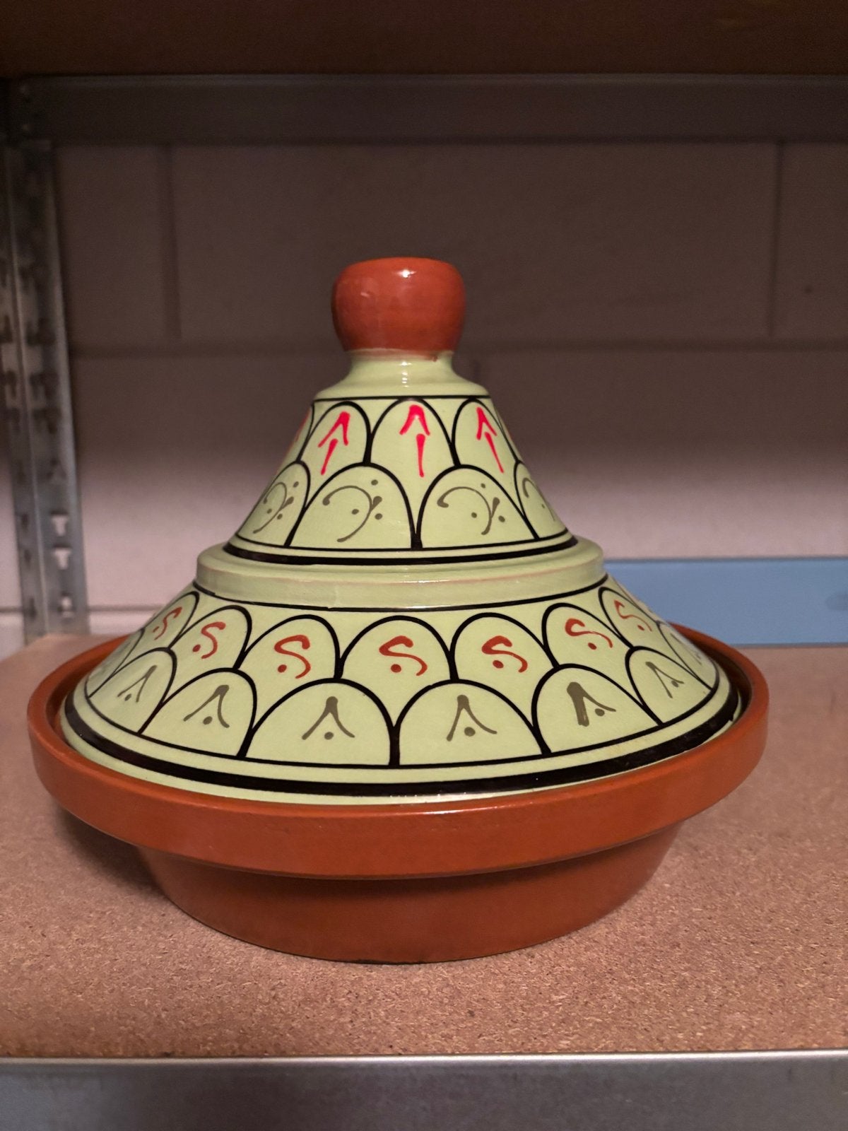 Tajine 27 cm - Zo goed als nieuw, Overige typen, Ophalen, Zo goed als nieuw, Meerkleurig