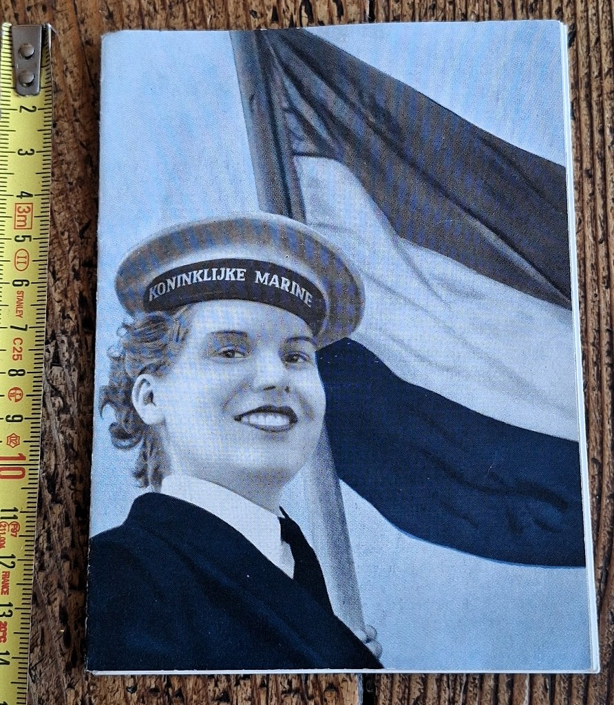 Wervingsfolder MARVA (jaren 50), Verzamelen, Ophalen of Verzenden, Marine, Nederland