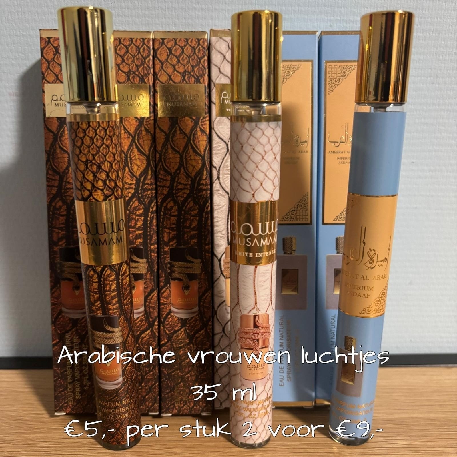 Nieuwe Arabische vrouwen luchtjes - 35 ml, Ophalen of Verzenden