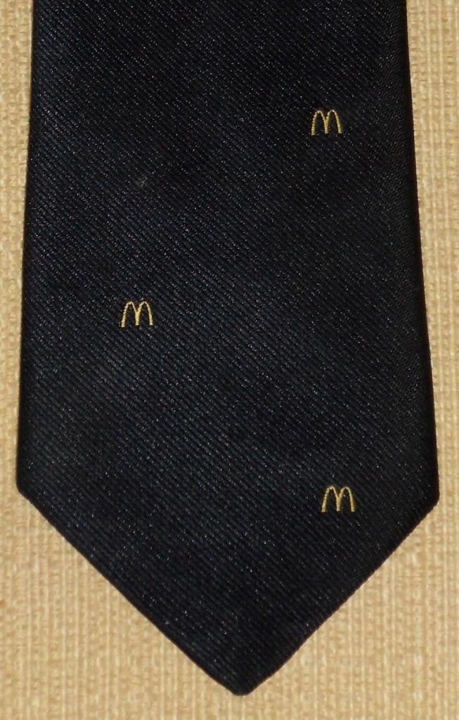McDonald's stropdas blauw met doorlopende logo's, Ophalen of Verzenden, Nieuw, Gebruiksvoorwerp