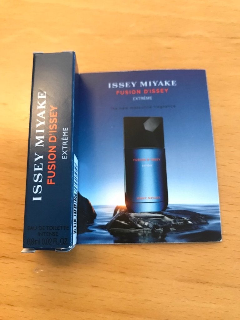 Issey Miyake Fusion d'Issey Extrême Eau de Toilette Intense, Verzamelen, Ophalen of Verzenden, Nieuw, Proef of Tester, Gevuld