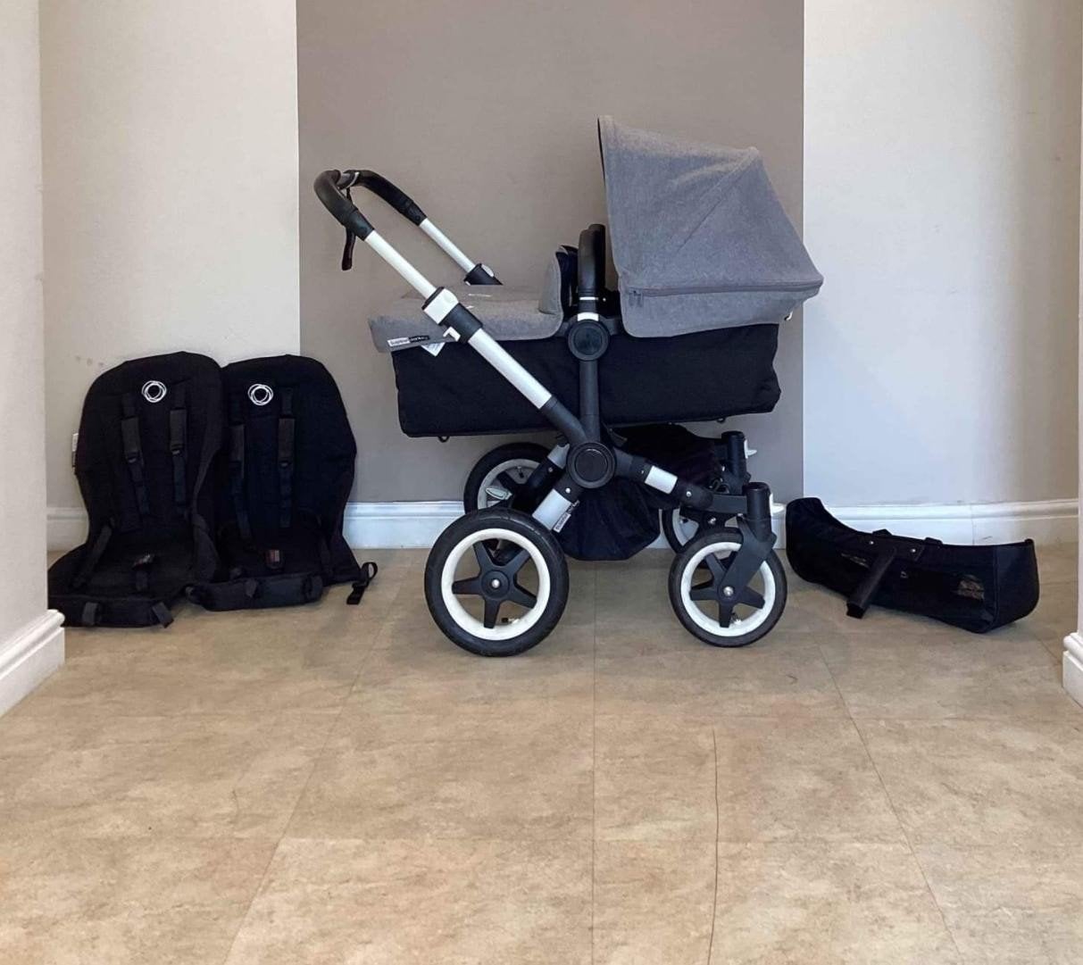 bugaboo Donkey Duo / twin kinderwagen, Ophalen of Verzenden, Gebruikt, Bugaboo