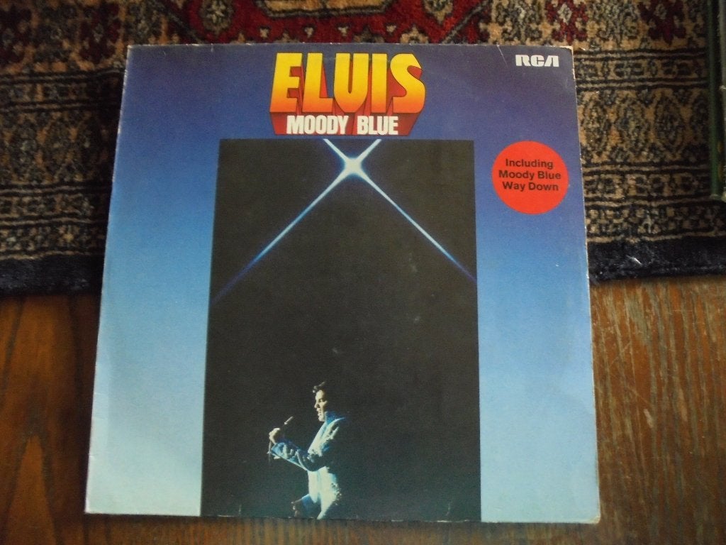 Elvis / Moody Blue / 1977 / LP, Cd's en Dvd's, Ophalen, Zo goed als nieuw, 12 inch, Pop