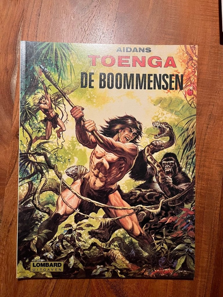 Toenga – De Boommensen, Boeken, Eén stripboek, Ophalen of Verzenden, Zo goed als nieuw