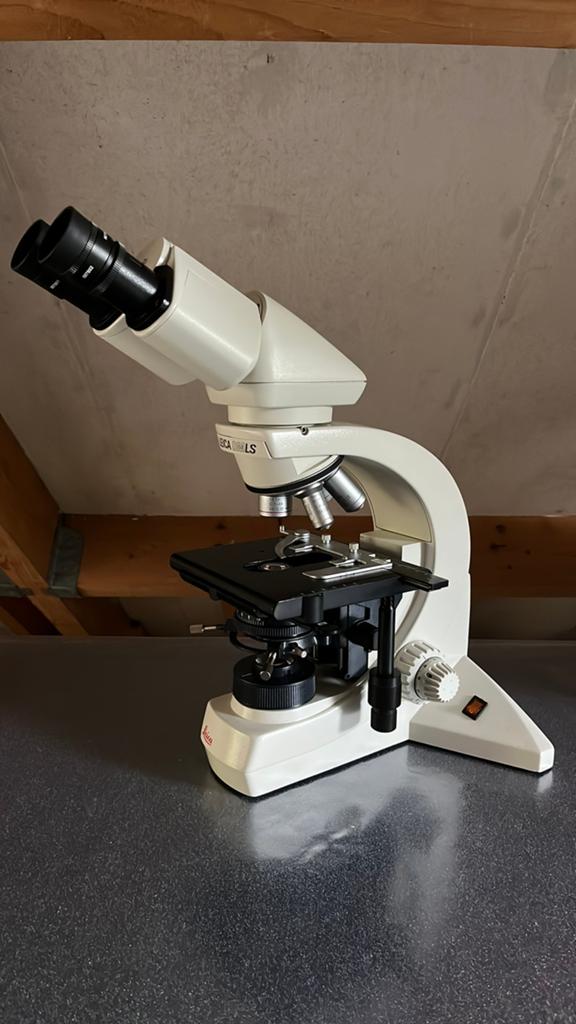 Leica DMLB microscoop, Ophalen, Zo goed als nieuw