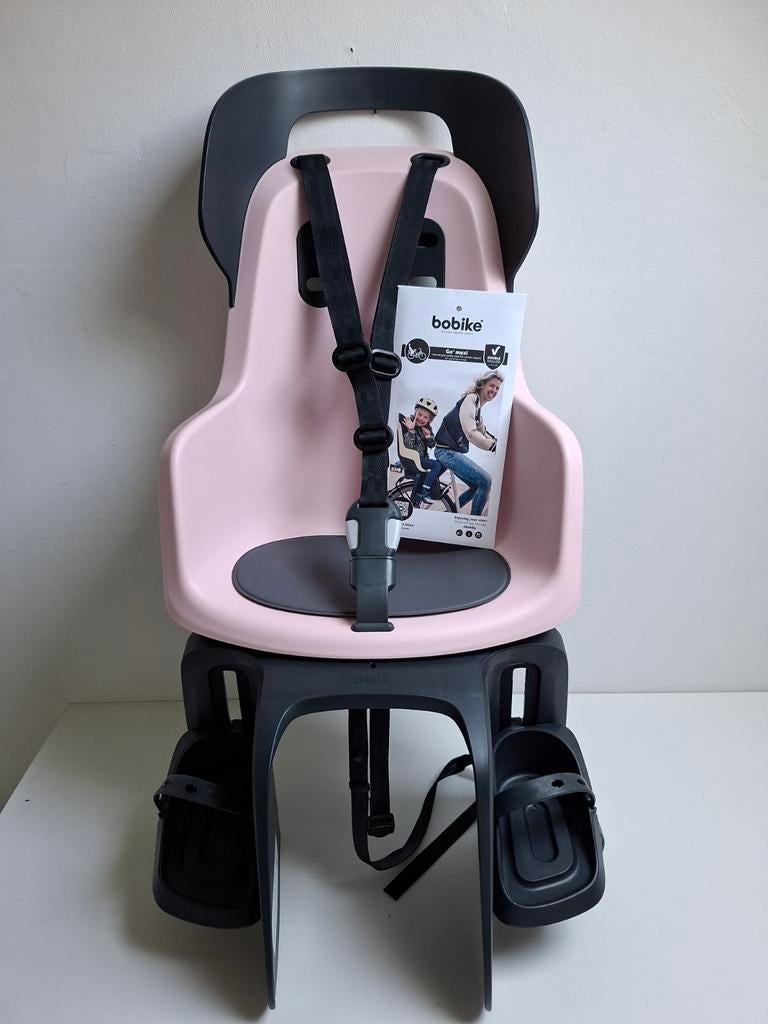 Bobike Maxi Go Achterzitje - Cotton Candy, Fietsen en Brommers, Fietsaccessoires | Fietsstoeltjes, Achterzitje, 9 t/m 18 kg, Ophalen of Verzenden