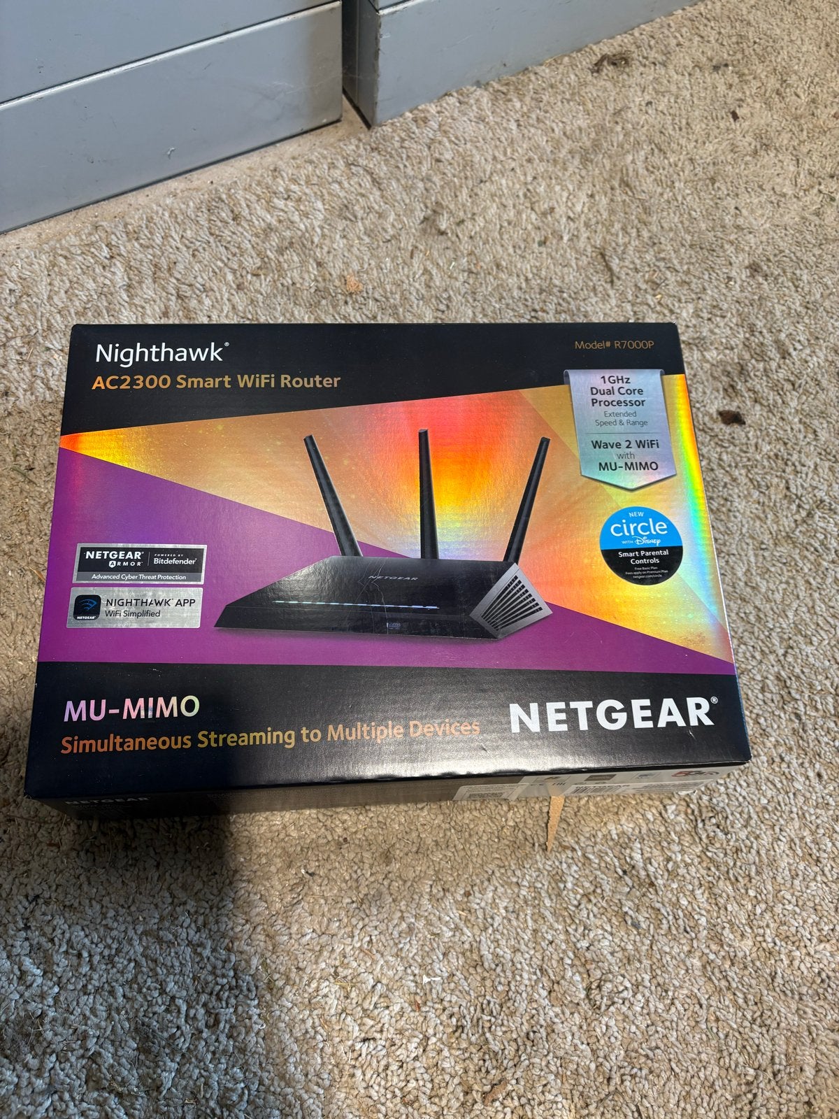 Netgear Nighthawk AC2300 Smart WiFi Router R7000P, Ophalen of Verzenden, Gebruikt, Router