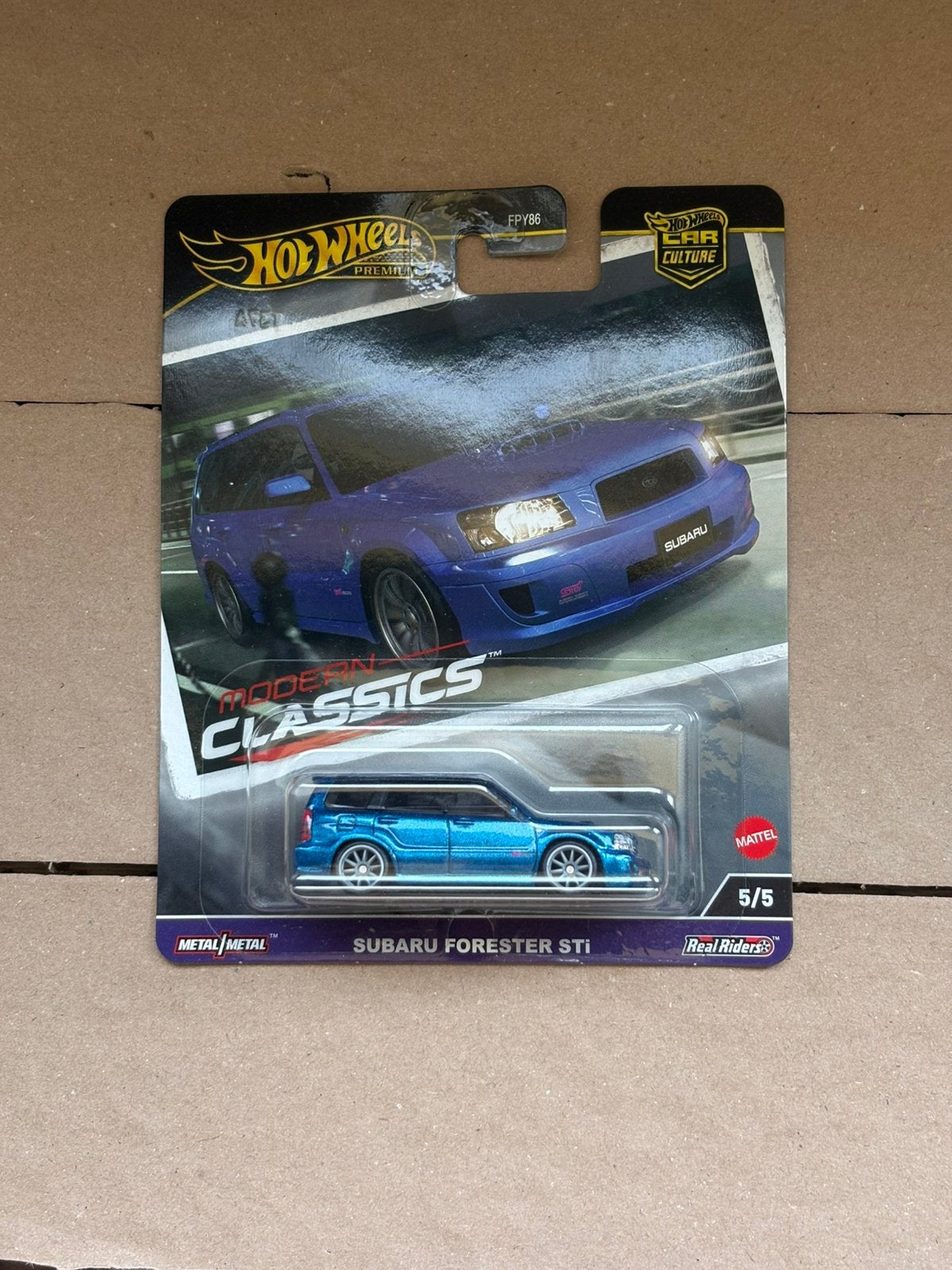 Hot Wheels Premium Subaru Forester Sti, Ophalen of Verzenden, Zo goed als nieuw, Auto