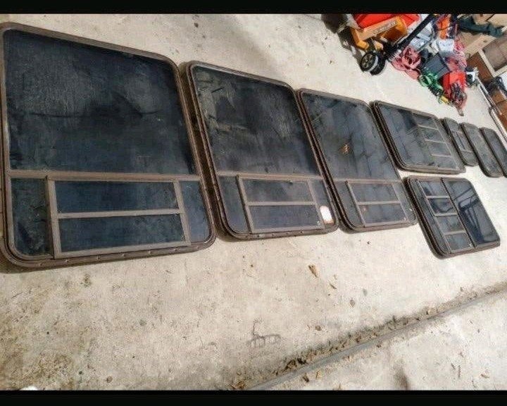 8 complete ramen met getint glas DIY in 1 koop, Watersport en Boten, Ophalen, Gebruikt, Motorboot