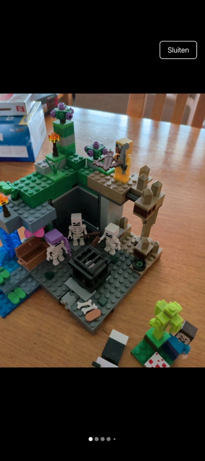 lego de skelet kerker minicraft 21189, Ophalen of Verzenden, Nieuw, Overige merken