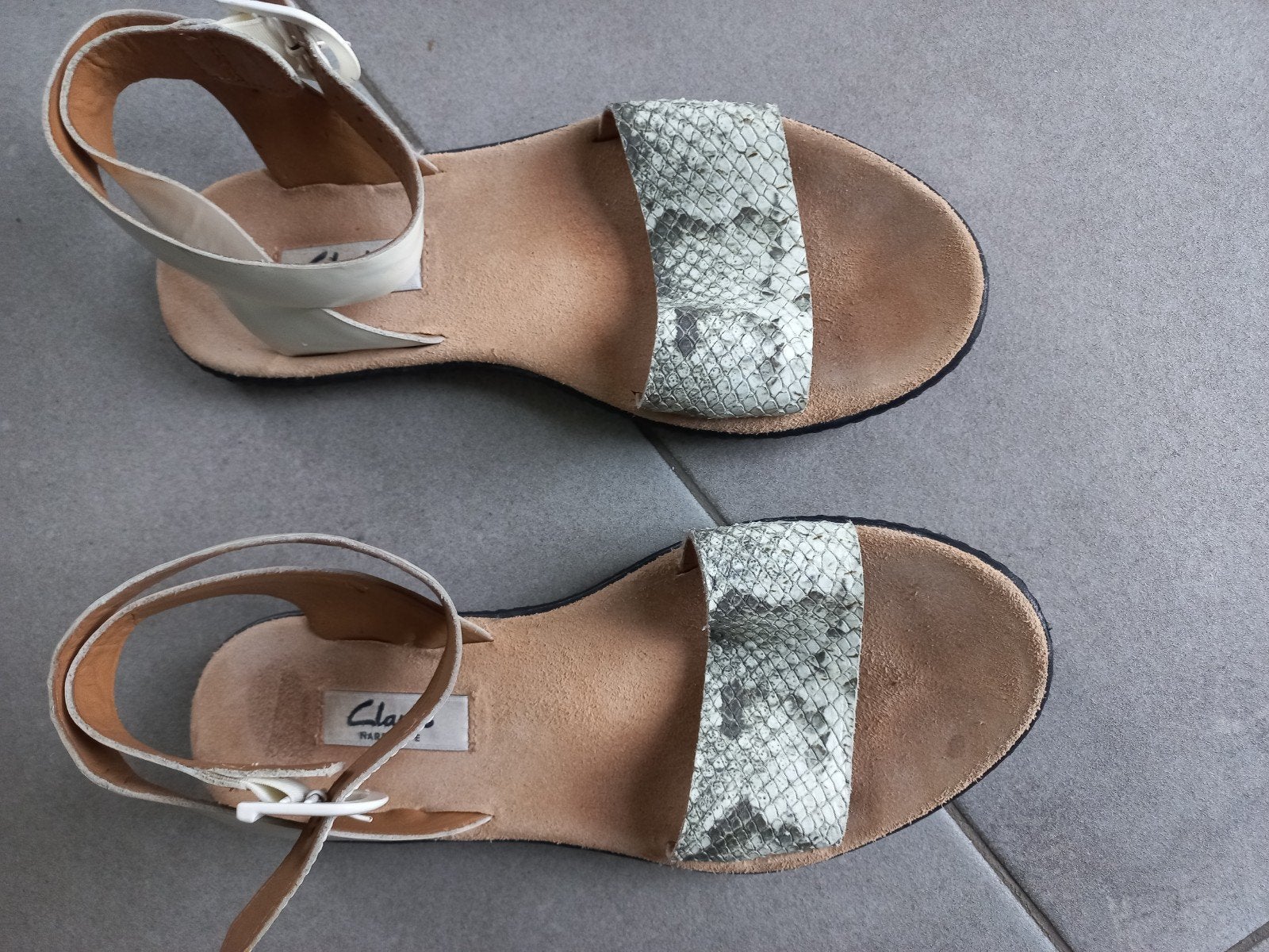 Clarks sandalen, Ophalen of Verzenden, Zo goed als nieuw, Sandalen of Muiltjes