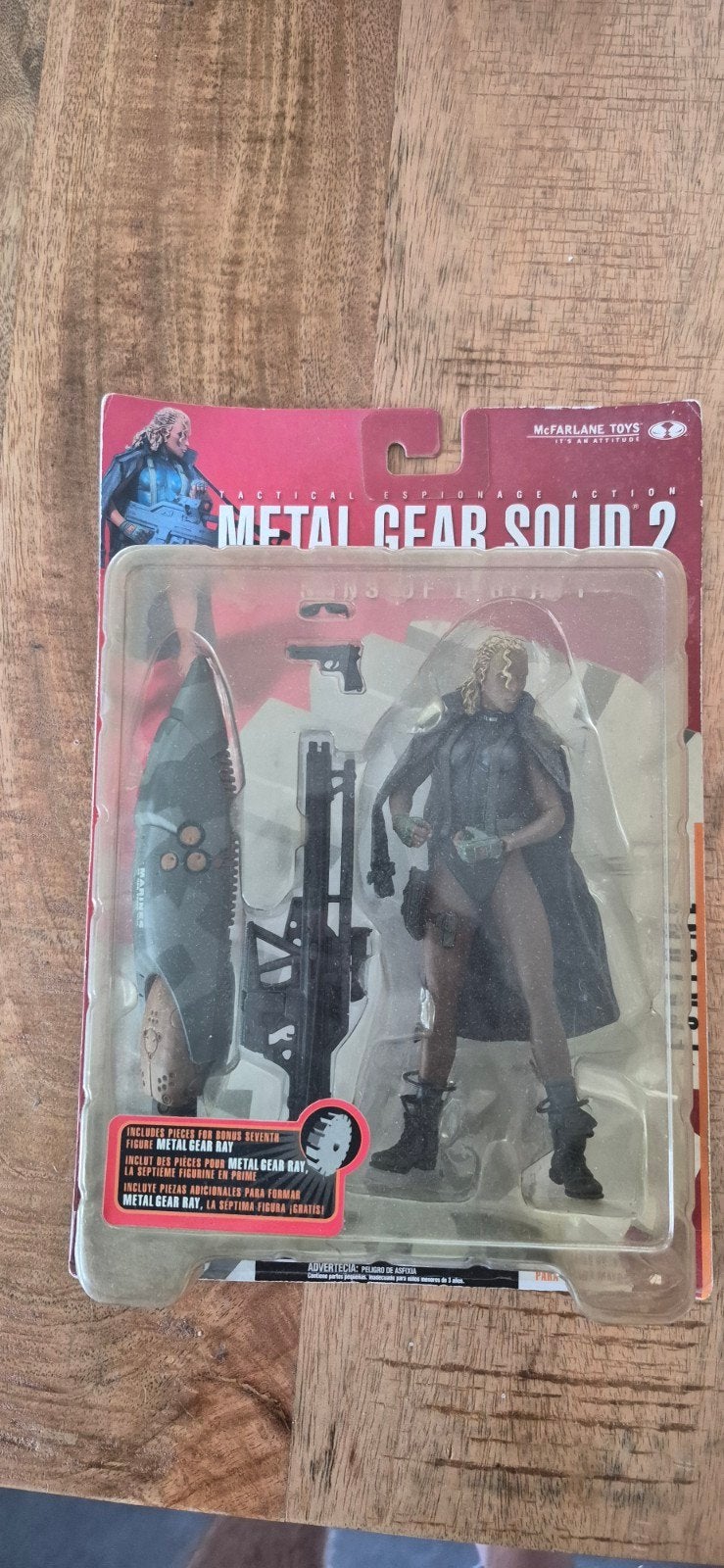 McFarlane Toys Metal Gear Solid 2 Fortune Action Figuur, Verzamelen, Poppetjes en Figuurtjes, Ophalen of Verzenden, Nieuw