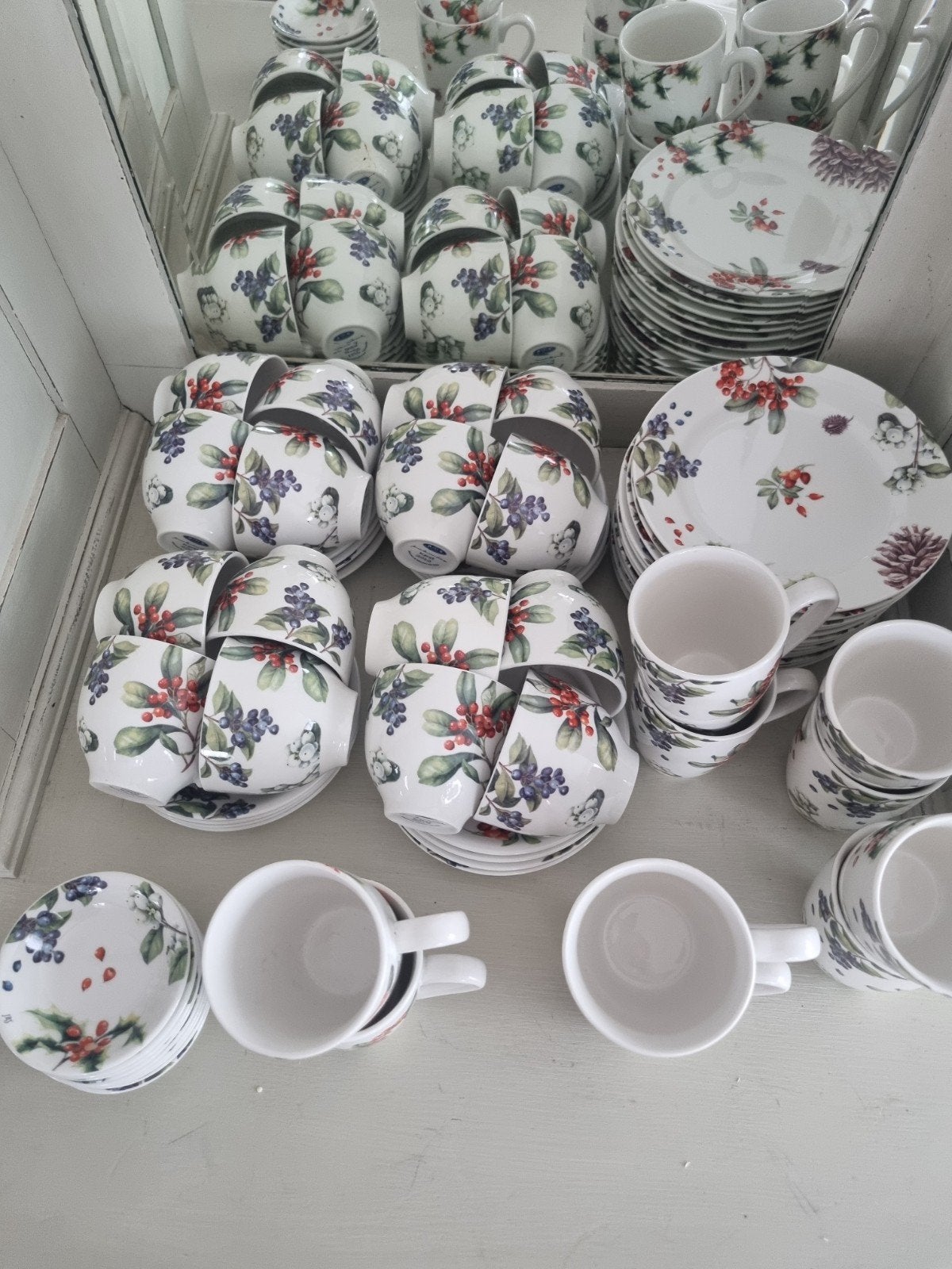 kerstservies, Ophalen, Overige stijlen