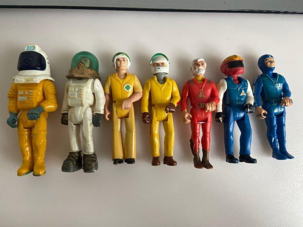 7 x Fisher price popjes figuur, Ophalen of Verzenden, Gebruikt, Overige typen