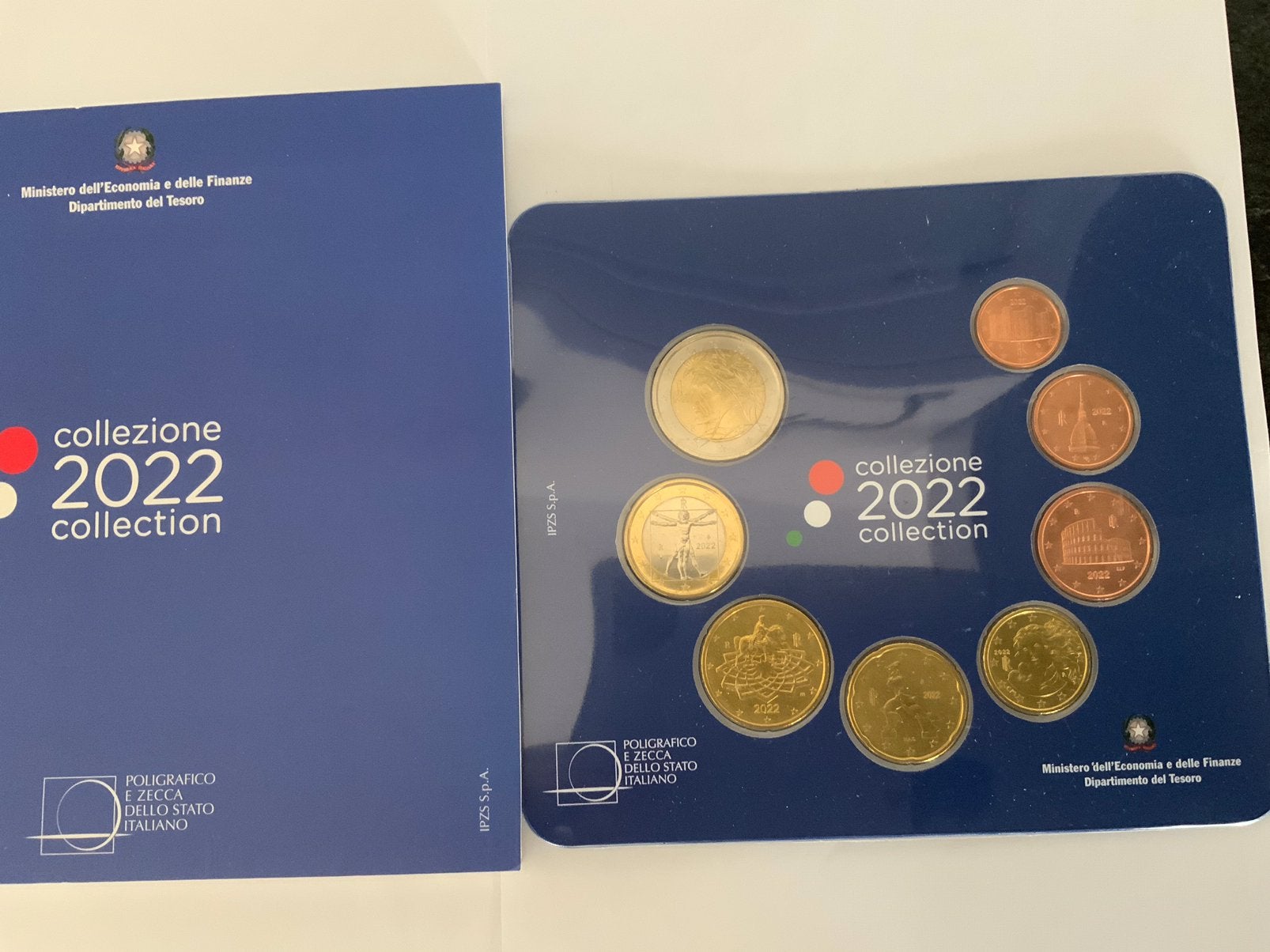 SET ITALIE BU. 2022., Ophalen of Verzenden, Italië, Overige waardes