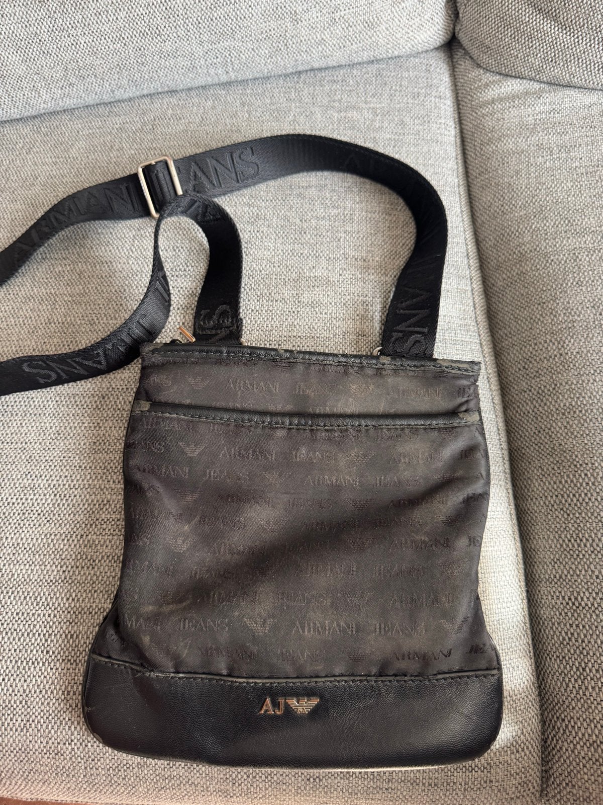 Armani Jeans Nektasje origineel - Zwart, Ophalen of Verzenden, Gebruikt, Zwart, Overige merken