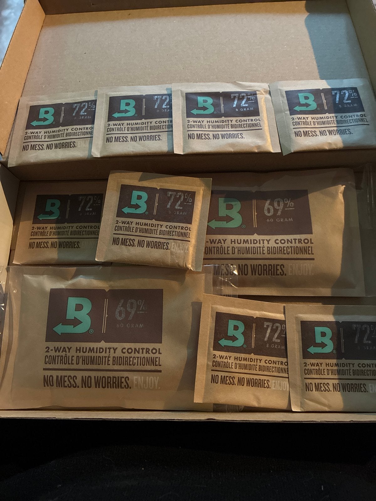 Humidity control sigaar sigaren 2x 60 gr 8x 8 gr, Ophalen of Verzenden, Nieuw, Tabaksdoos of Verpakking
