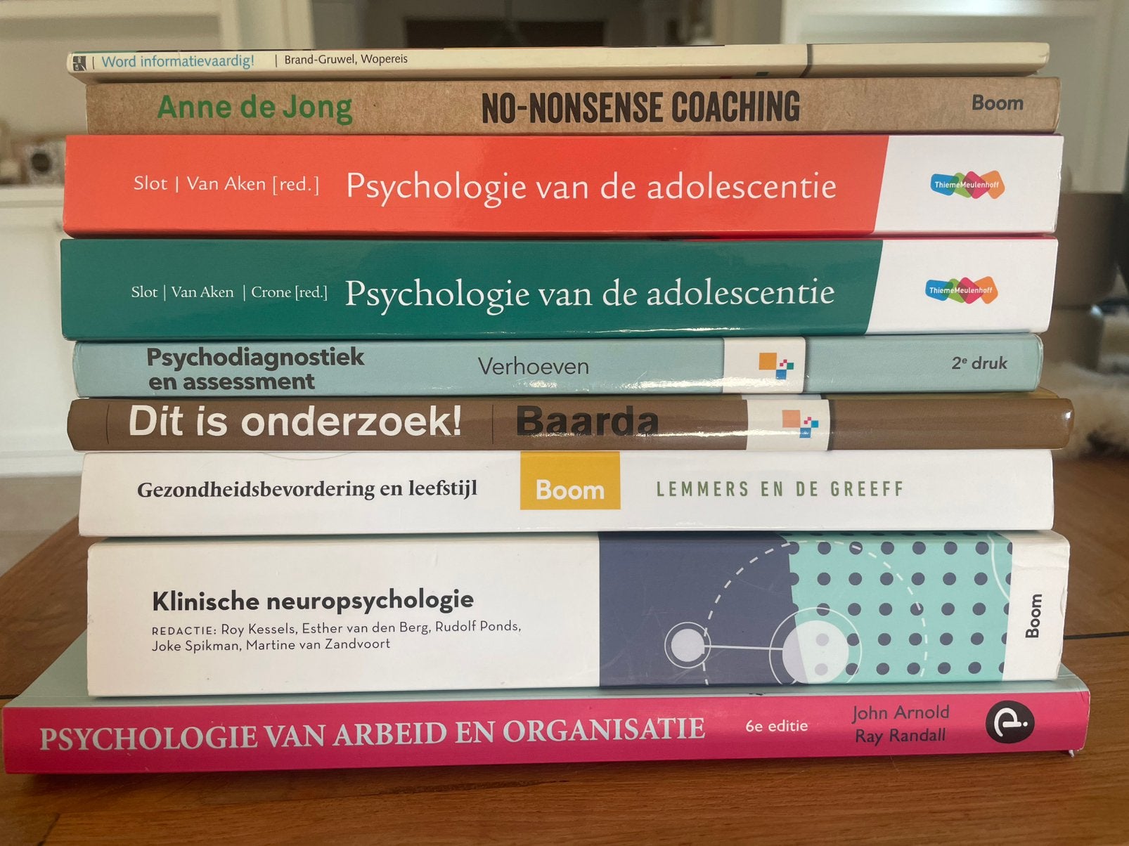 schoolboeken 1e jaar toegepaste psychologie, Ophalen of Verzenden, Gelezen, Overige niveaus, Overige vakken
