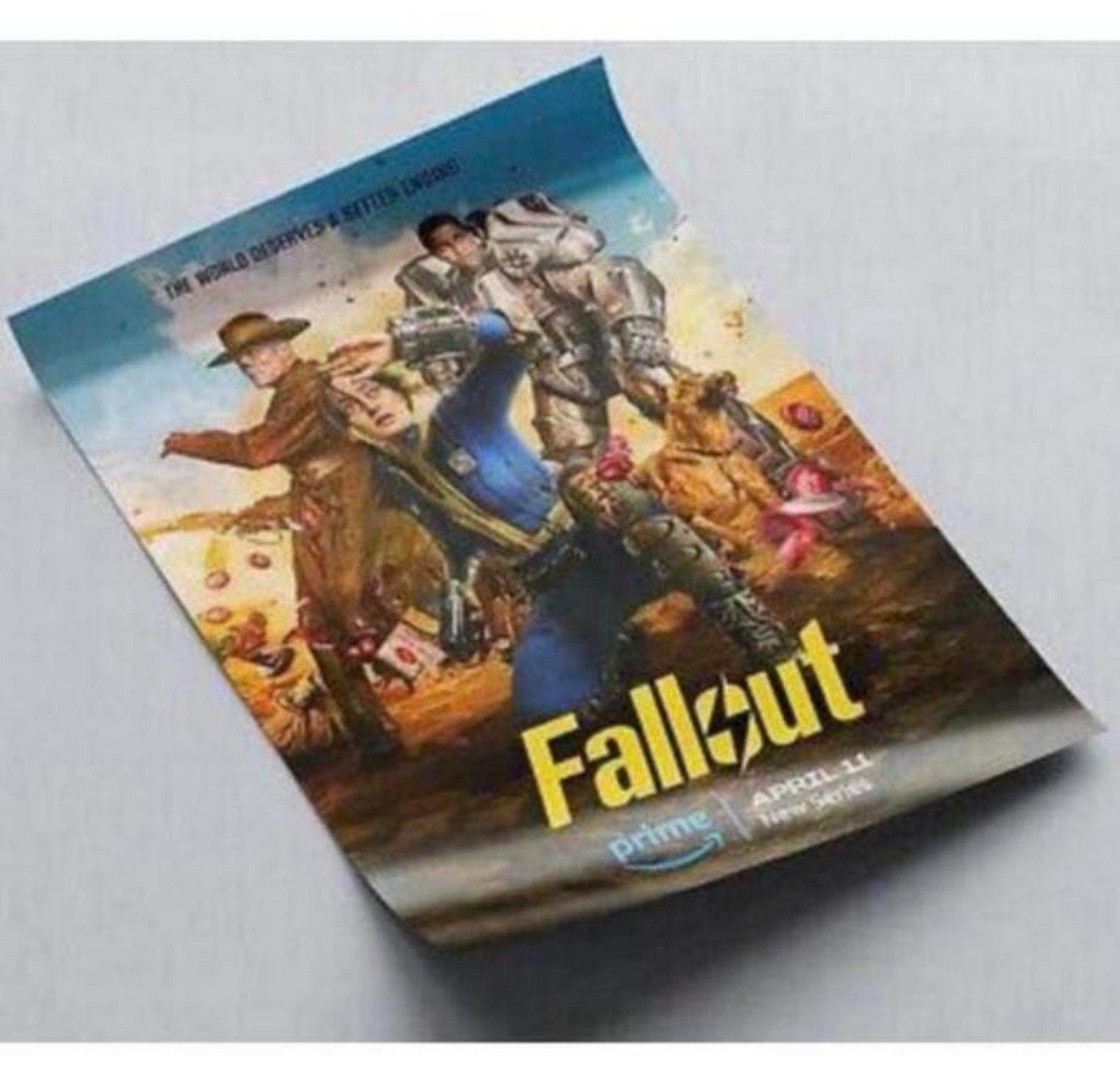 Nieuw Fallout poster - Prime video tv serie amazon 59x42cm, Poster, Nieuw, Ophalen of Verzenden, H