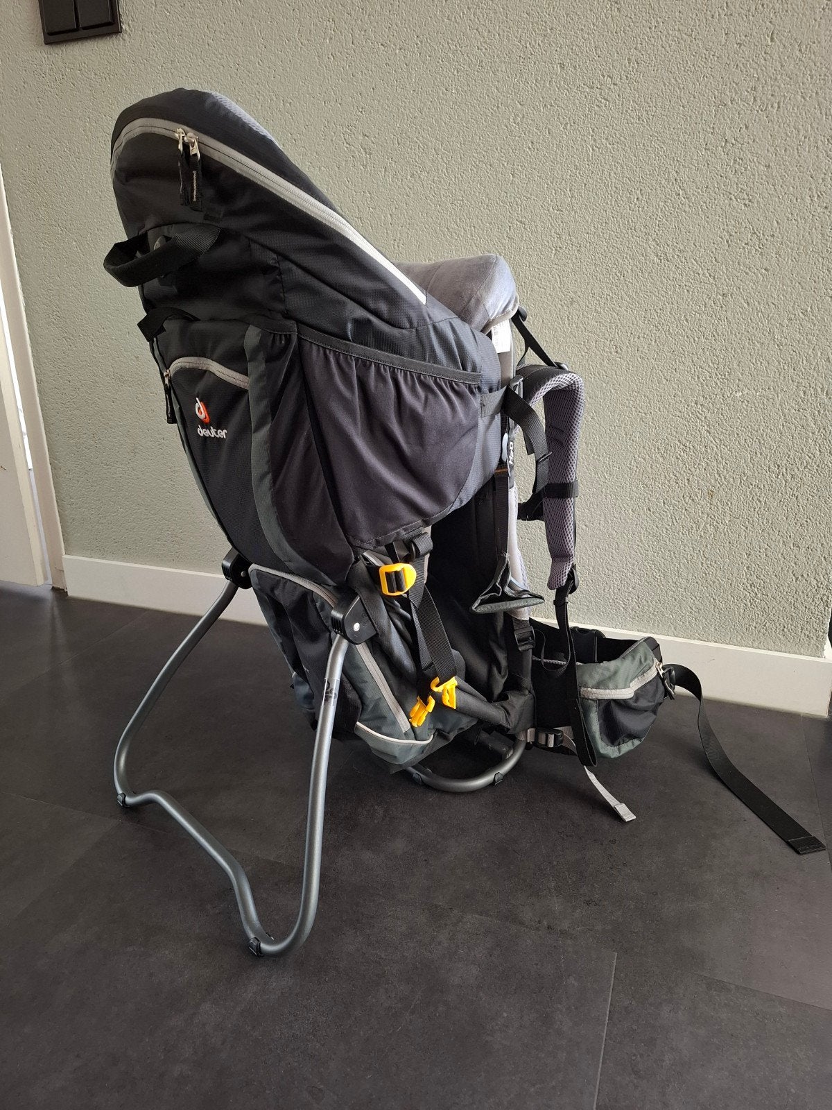 Deuter kid comfort 3 rugdrager met regenhoes, Overige merken, Overige typen, Ophalen of Verzenden, Zo goed als nieuw