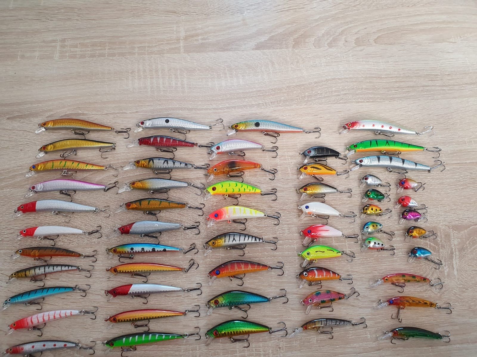 Koopje! Mooie partij van 55 stuks nieuw kunstaas., Watersport en Boten, Ophalen of Verzenden, Nieuw, Kunstaas