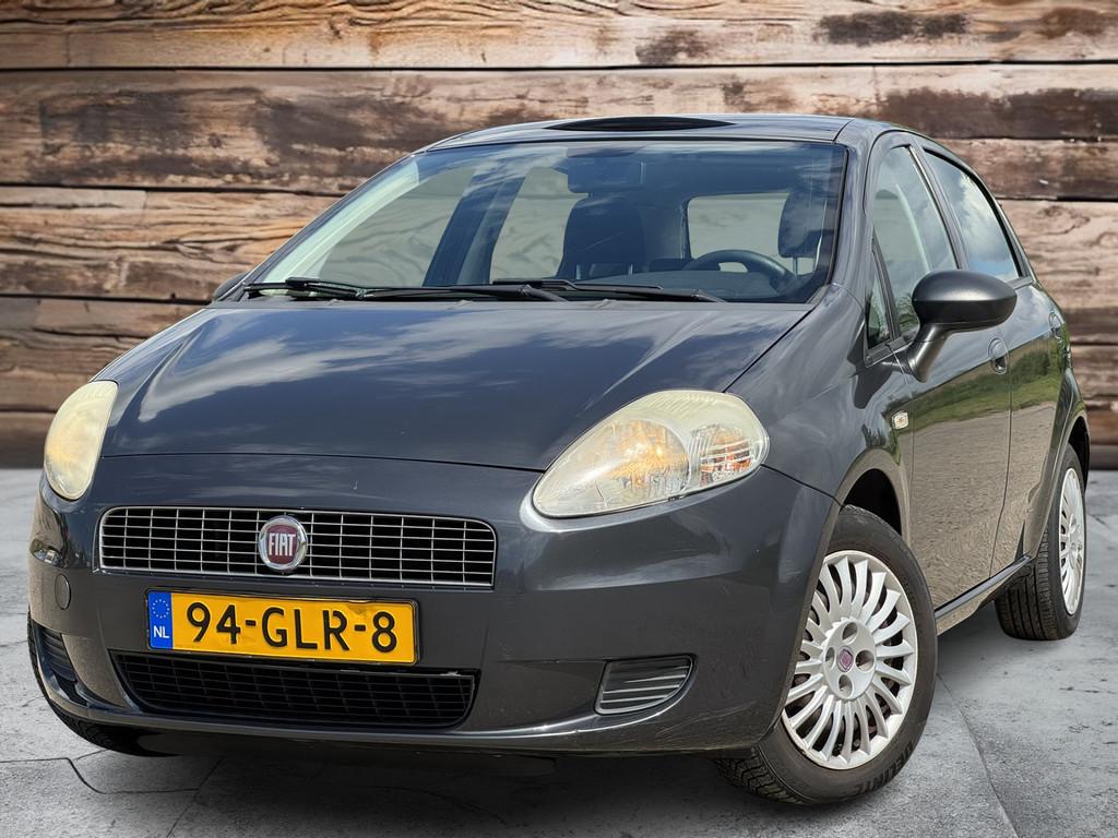 Fiat Grande Punto 1.2 Active | Schuifdak | Airco | 5dr., Auto's, Voorwielaandrijving, 1005 kg, Stof, 4 cilinders
