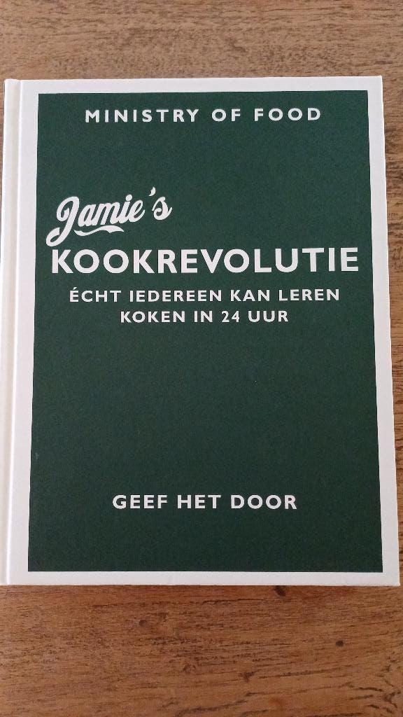 Jamie Oliver - Jamie's kookrevolutie, Boeken, Kookboeken, Hoofdgerechten, Zo goed als nieuw, Jamie Oliver, Gezond koken