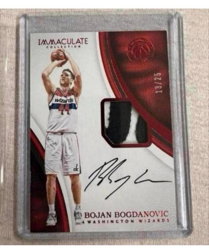 2x panini basketbal kaart met handtekening 2016-17 / 2017-18, Verzamelen, Sportartikelen en Voetbal, Spelerskaart, Nieuw, Ophalen of Verzenden