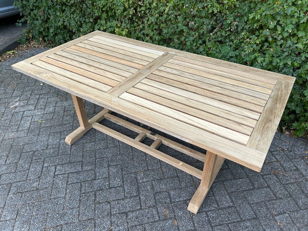 Teakhouten tuintafel van Teak & Garden - 180 x 90 cm, Ophalen, Gebruikt, -, -