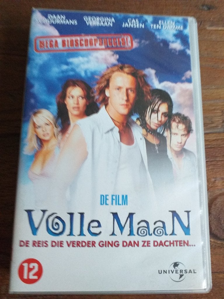VHS Video Film Volle Maan Nederlandstalig ( Jola ), Verzenden, Alle leeftijden, Nederlands, Zo goed als nieuw