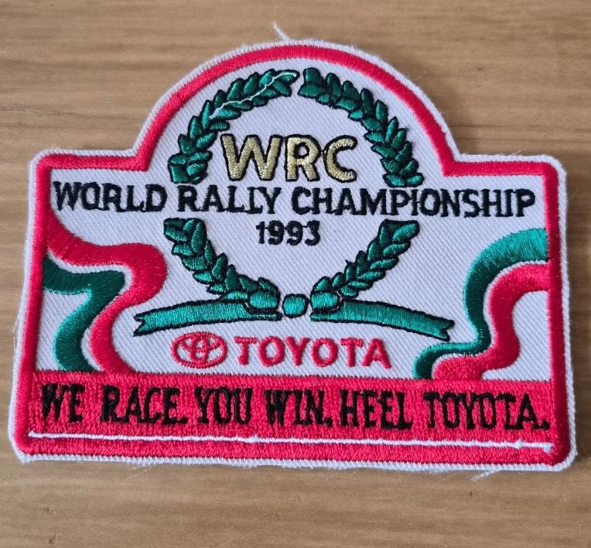 Zeldzaam Toyota WRC Embleem 1993 - Nieuw!, Ophalen of Verzenden, Nieuw